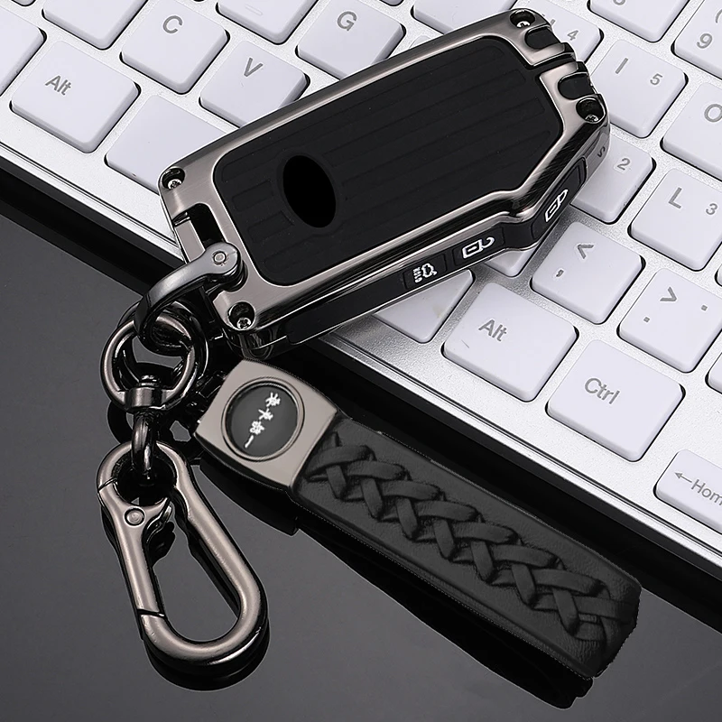 Alloy Car Key Case Cover Shell For KIA Sportage R GT Stinger Sorento