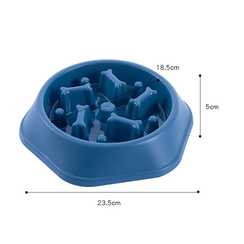 Title 5, Pet Slow Food Bowl Small Dog Choke-proof Bowl N...