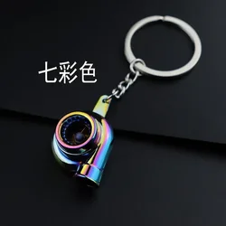 Premium Zinc Alloy Turbo Gearbox Keychain - Unique Car Enthusiast Pendant Gift - 6 cm (WL-laser)