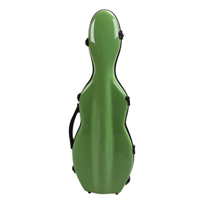 

fruit green violin case Fiberglass FRP 4/4 violin box bag stoving varnish Waterproof shockproof Portable Backpack Fashion color