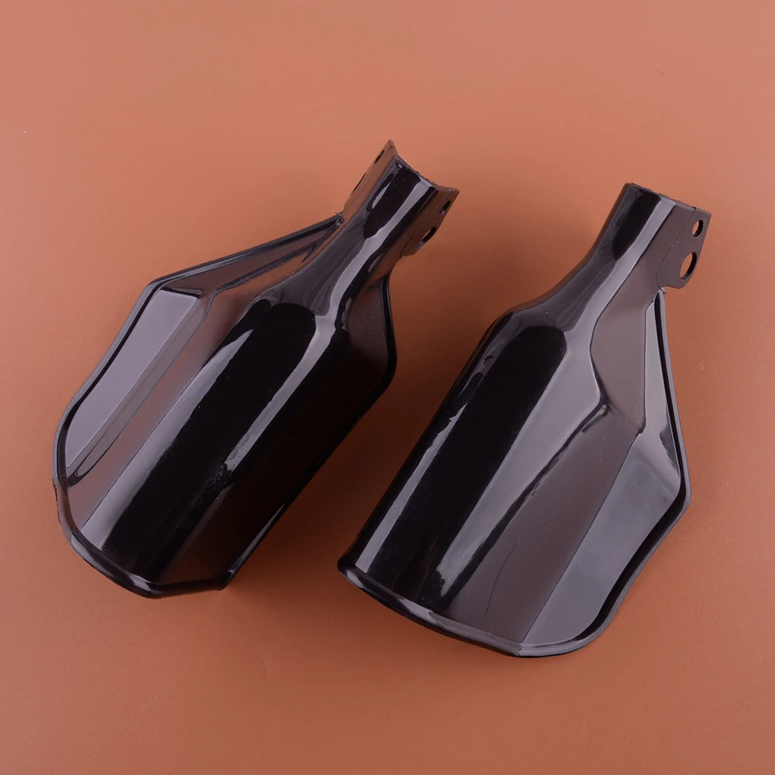 

1 Pair Black Universal Motorcycle Motorbike Windproof 7/8" Handlebar Hand Guard Protector ABS Plastic