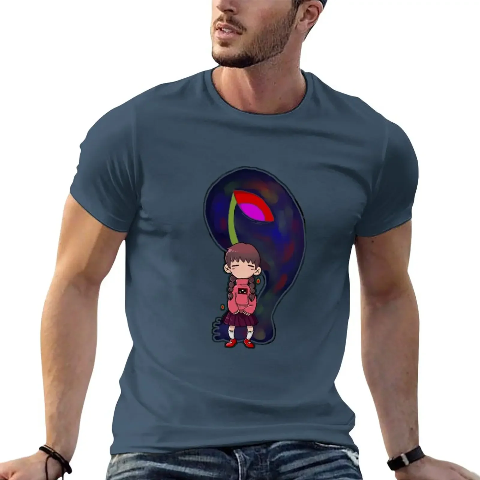 

Mars-san T-Shirt cute tops vintage graphics mens clothing