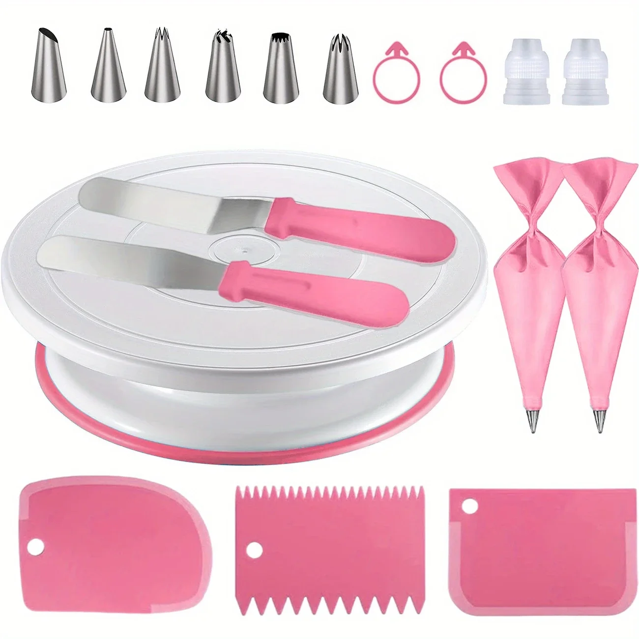 18pcs Cake Decorating Set – DIY Baking Tools for Beginners & Pros 1