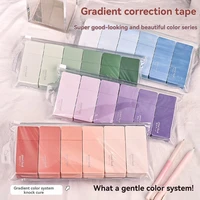 6Pcs High Appearance White Correction Tape Fast Clean Smooth Writing Tear Resistant Correction Tape Office School Stationery 1