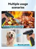 160000 RPM Brushless Motor Electric Turbo Jet Fan High-Speed Turbo Violent Fan USB Rechargeable Powerful Dust Blower 10000mAh 6
