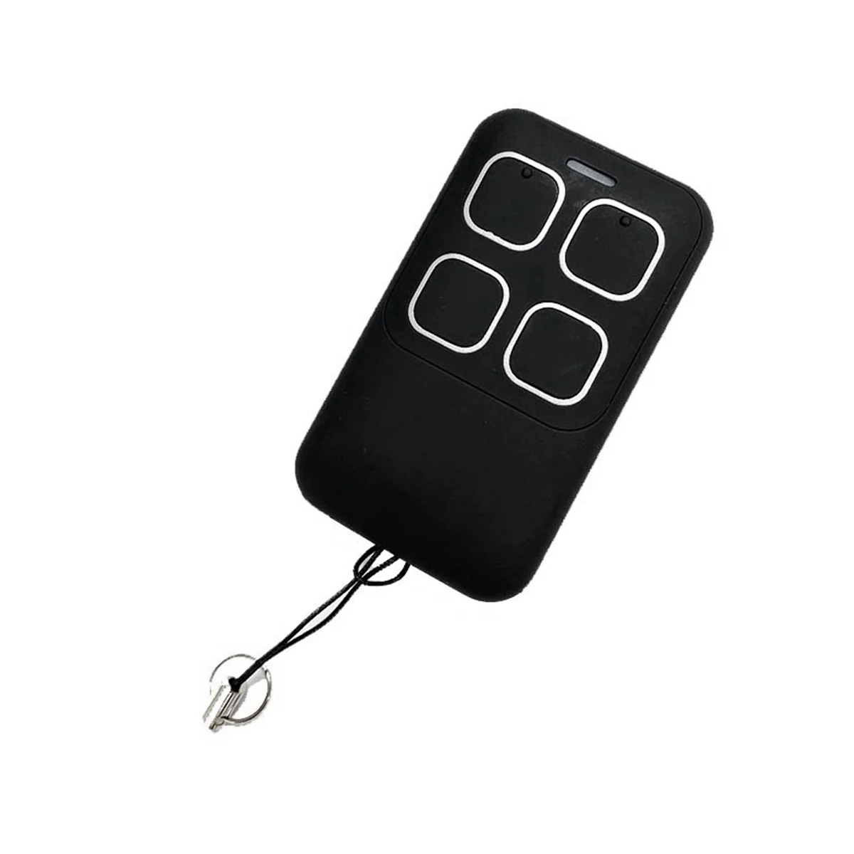 

Universal 280-868MHZ Garage Door Clone Remote Control 4 Keys Remote Control Copy Electric Gate Remote Controller Black