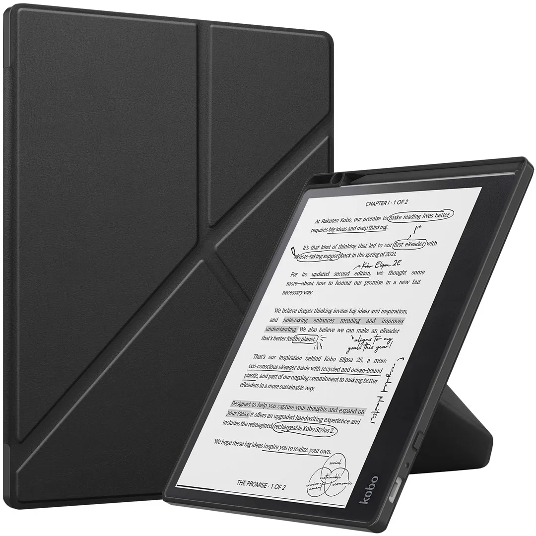 n*h様 Kobo Elipsa 本体 + SleepCover + stylu For Kobo Elipsa 2E Smart Sleep Cover E-Book Case For Kobo