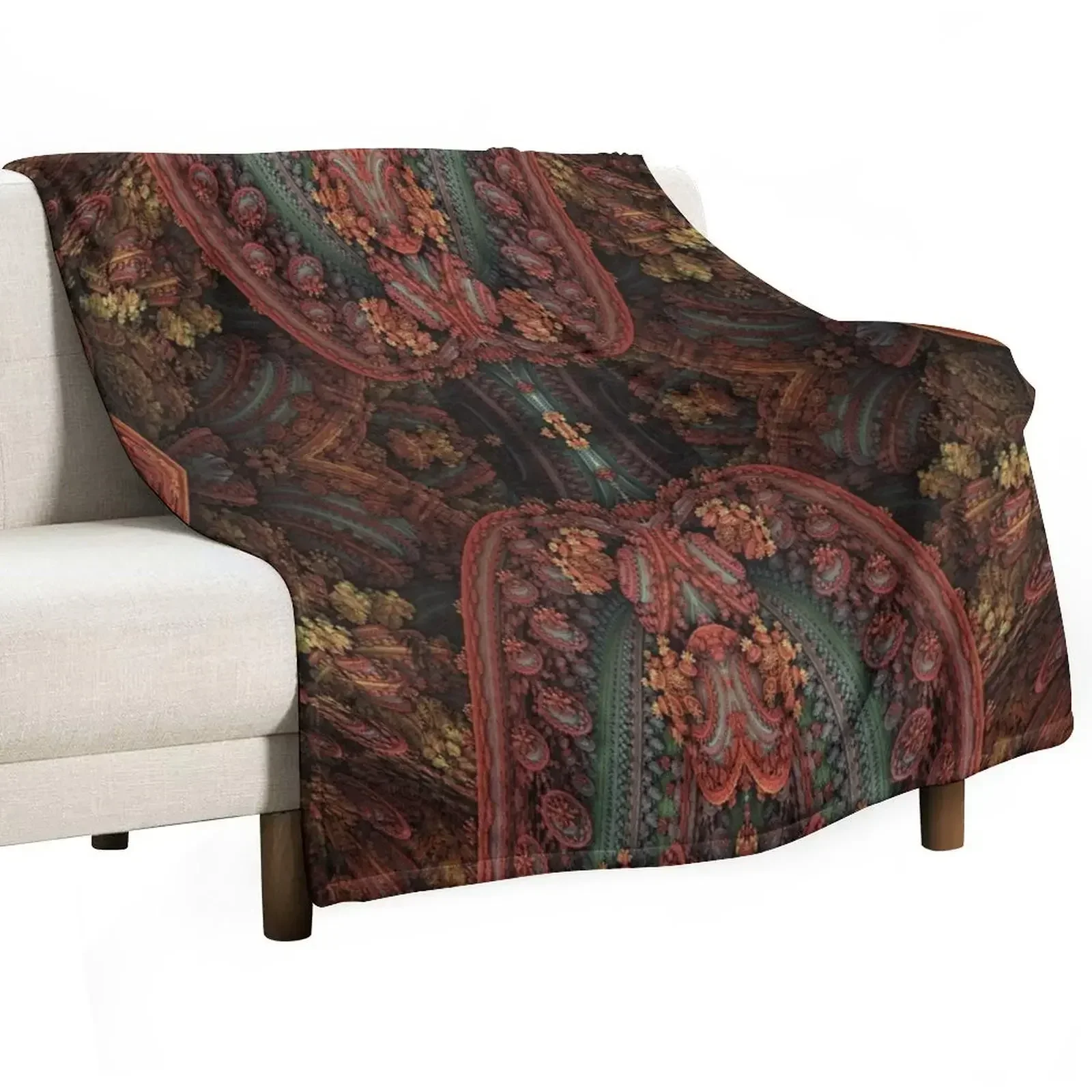 

Paisley Red Throw Blanket Blankets For Bed wednesday Blankets