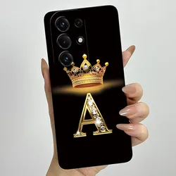 Ultra Fashion Initial Letter Couple Phone Case - Soft Silicone TPU Lens Protective Cover for Itel Super 26 Ultra (HEI - TYHEI4A)