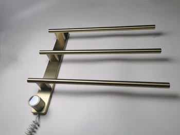 ราวแขวนผ้าเช็ดตัวไฟฟ้าอัจฉริยะพร้อมตัวตั้งเวลา 1-8 ชั่วโมง ตั้งค่าเปิดติดต่อเนื่อง ปรับอุณหภูมิได้ 45-60 องศาเซลเซียส 2