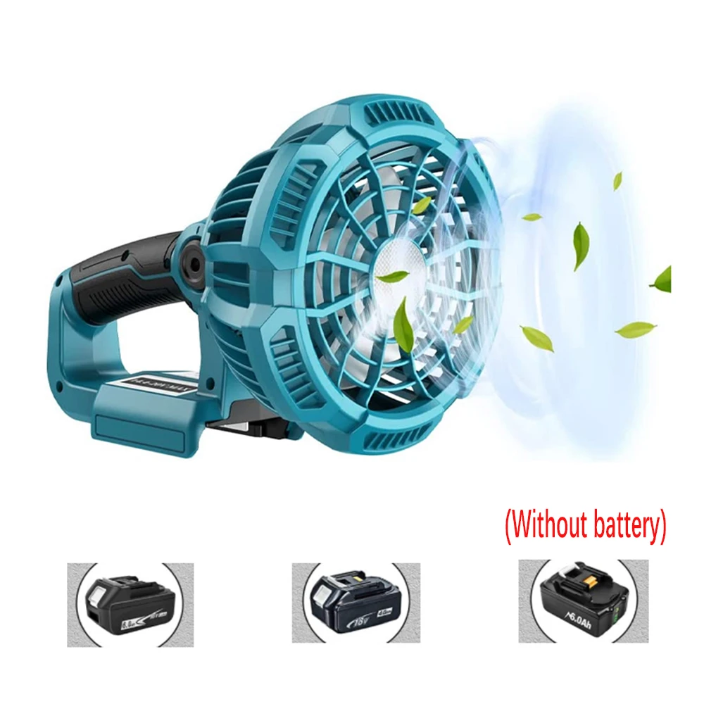 

Portable Multifunctional Camping Fan For Makita/Dewalt/Milwaukee/Bosch/BlackDecker/Craftsman Horizontal Camping Fan With Remote
