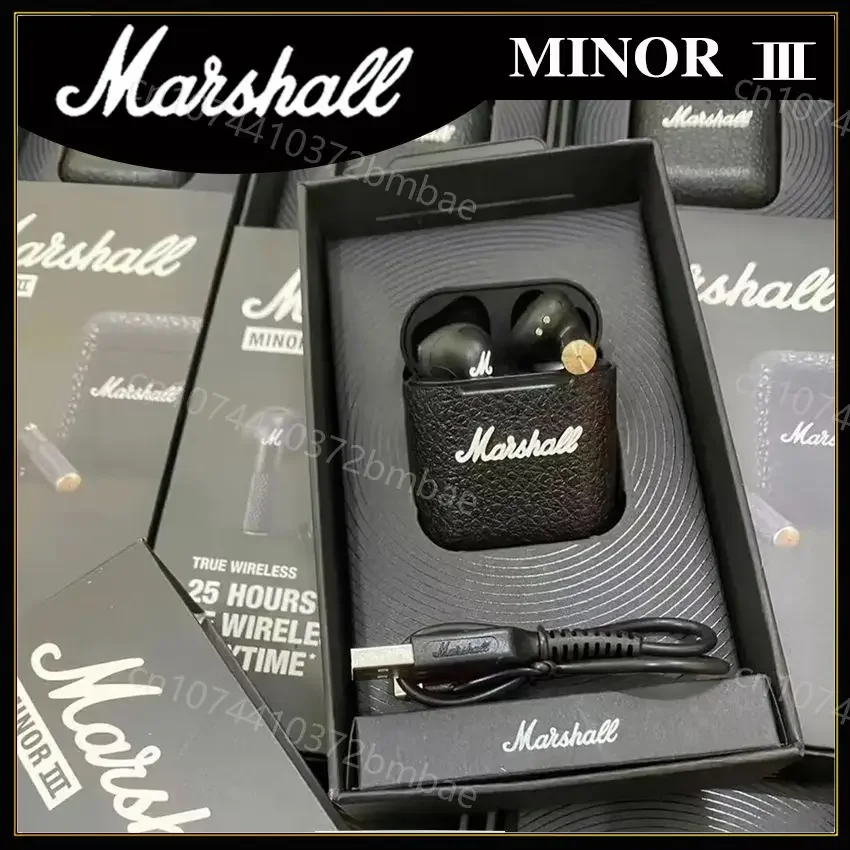 MARSHALL MINOR III true wireless Bluetooth headset in ear noise reduct earbuds HiFi subwoofer sports music game headphones