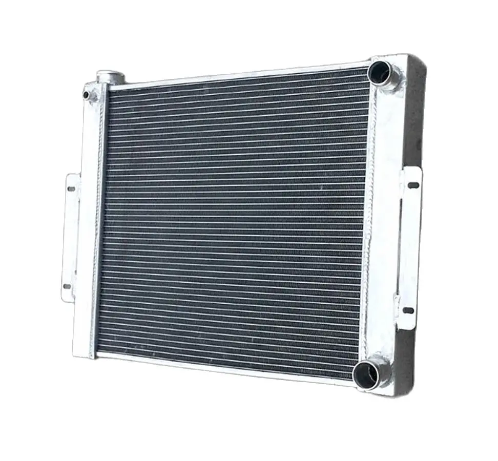 Radiatore In Alluminio Per Jeep Cj7 1976-1986 Con Chevy V8 Ls Swap Manual 1977 1978 1979 1980 1981 1982 1983 1984 1985