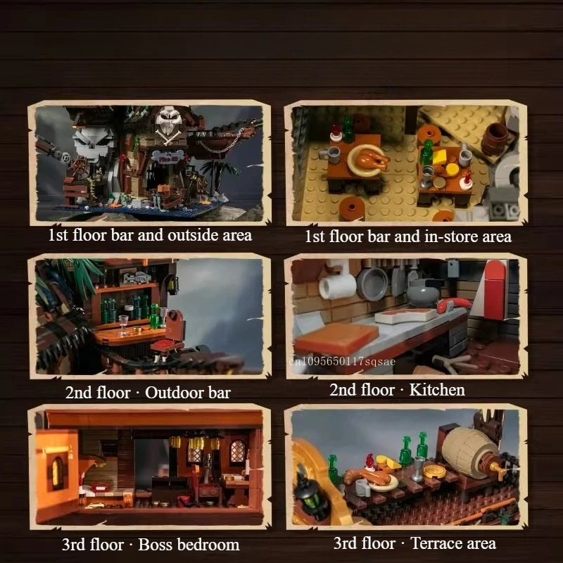 LEGO ONE PIECE Het Piratenschip Going Merry Bouwspeelgoed met 5