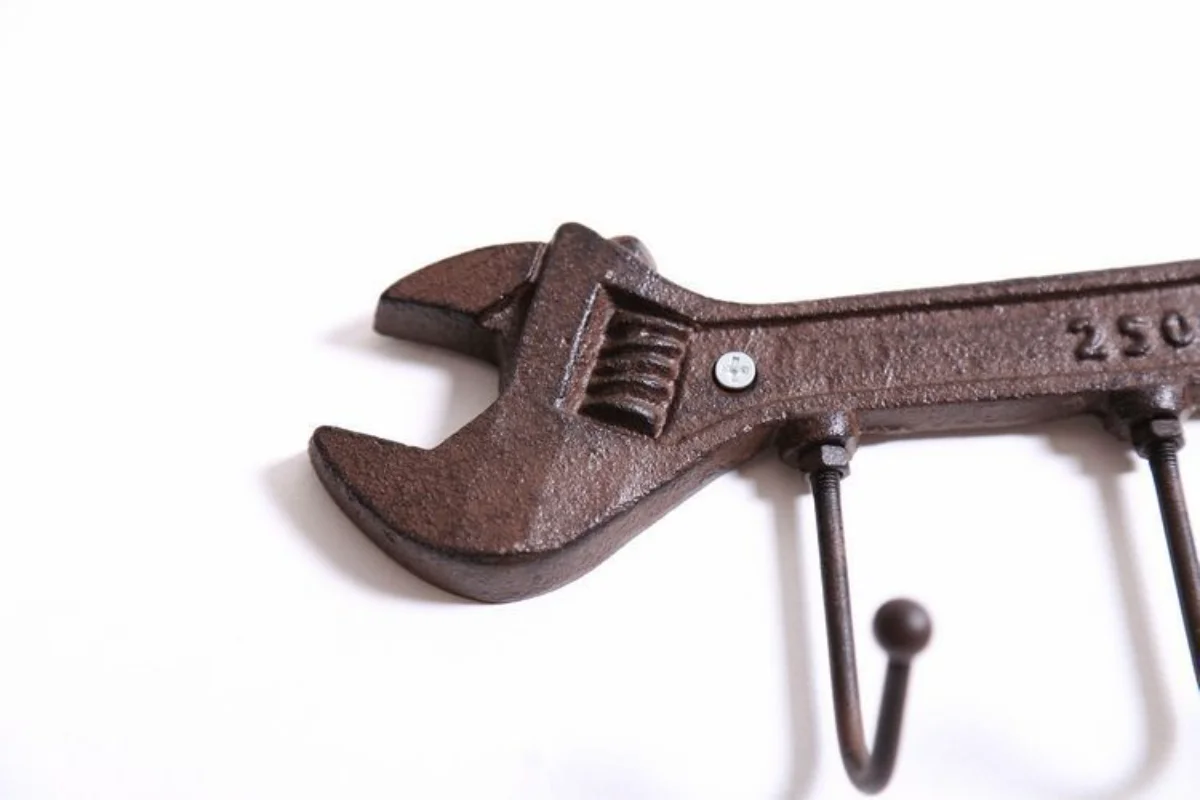 Cast Iron Vintage Coat Hooks Rack