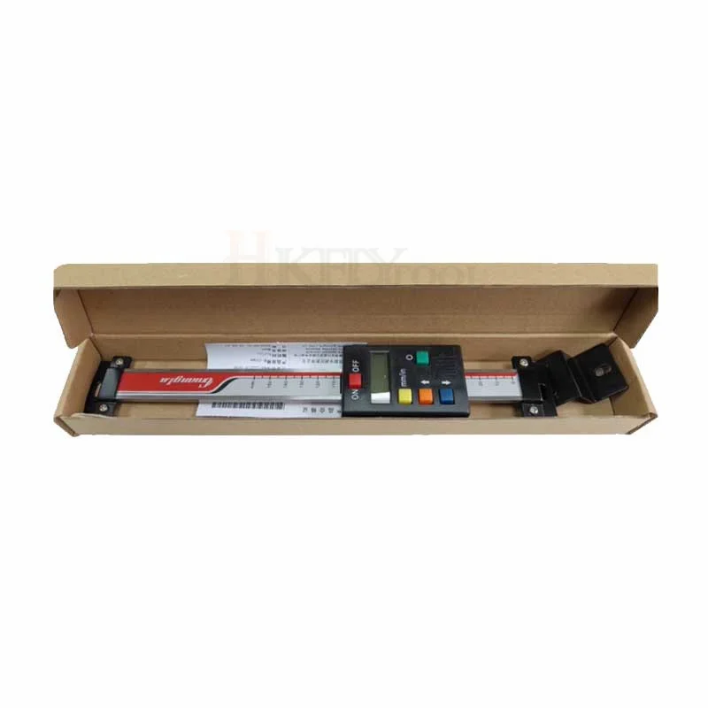 Guanglu 수직 스케일 100/150/200/300/400mm 스테인레스 스틸 수평 수직 디지털 눈금자 고정밀 디지털 캘리퍼스