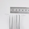 Sandblasting Tweezers Large Friction Silver Tweezer Tip Polished Make Fan 3D 4D 5D 6D Eyelashes Perfect Closure 5