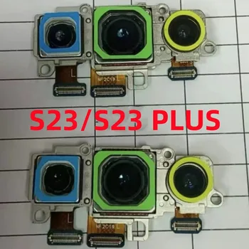 Fotocamera posteriore posteriore per Samsung Galaxy S23 + Plus S23 Ultra S23 FE 5G S916 S911 S918 S711 Modulo fotocamera Parti del cavo flessibile posteriore