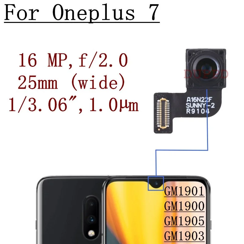 Oneplus A6013 Oneplus 6t Front Camera Mp Front Camera For OnePlus