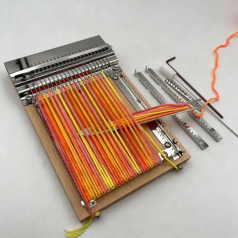창의적인 라이트닝 뜨개질 기계 DIY 수제 직조기 키트 뜨개질 기계 뜨개질 도구