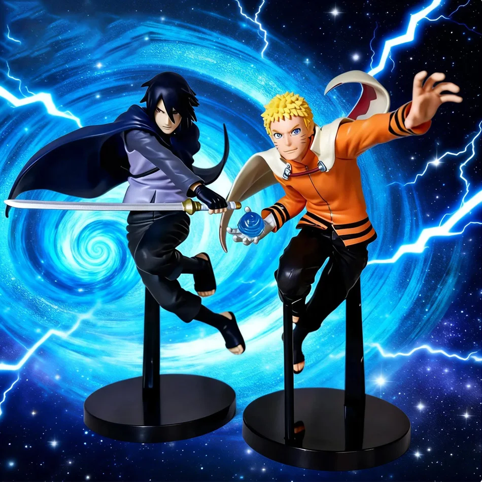 Premium Naruto Boruto Rasengan Battle Edition Action Figure Set - Collectible Decorative Gift