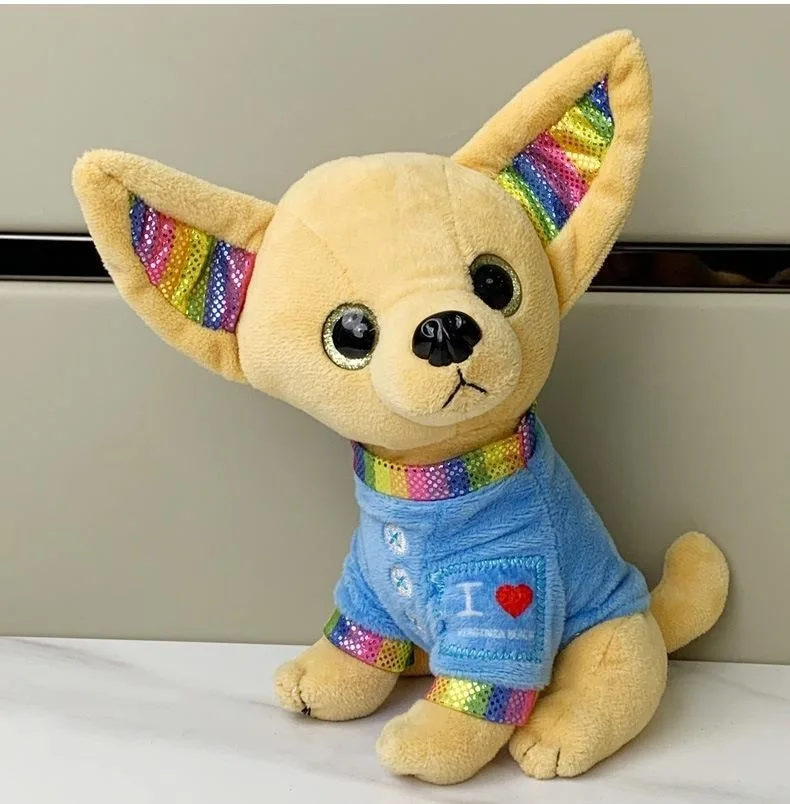 Stuffed Dog Puppy Toy Dog Plush Toy Soft Doll Stuffed Animal Pillow Birthday Gift Present Cute Dog Ornaments Decoration Handicra - 5