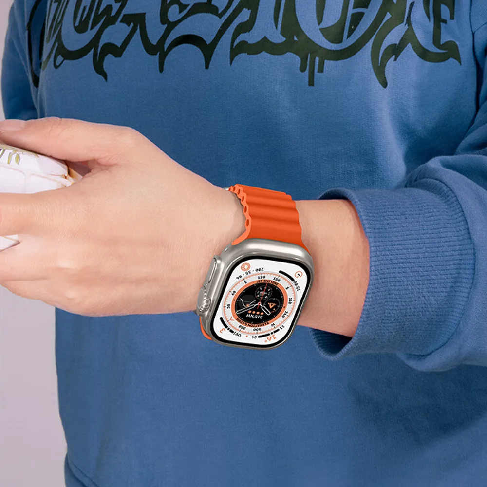 Ocean Silicone Sport Watch Band - Vibrant & Durable Strap