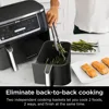 DZ550 Foodi 10 Quart 6-in-1 DualZone Smart XL Air Fryer with 2 Independent Baskets, Thermometer for Perfect Doneness 3