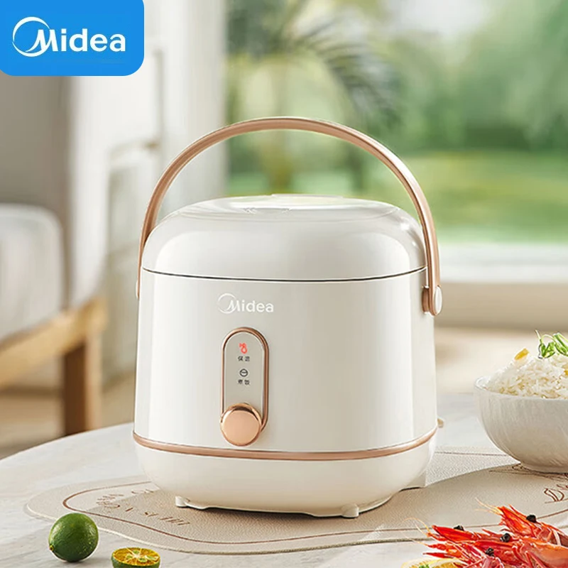 Midea 炊飯器 ホワイト 蓋付き Amazon.com: Midea 3L Rice Cooker with Steamer Basket, 6-Cup