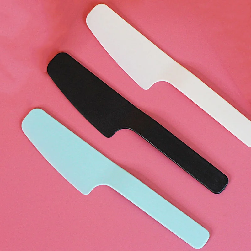 5Pcs/Set Disposable Plastic Knife Independently Packaged Tableware Supplies Dessert Cake Knives Kitchen Birthday Party Gadget