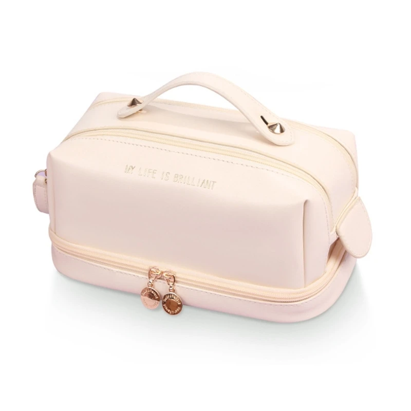 Large Capacity Travel Makeup Bag for Women Multifunctional Cosmetic