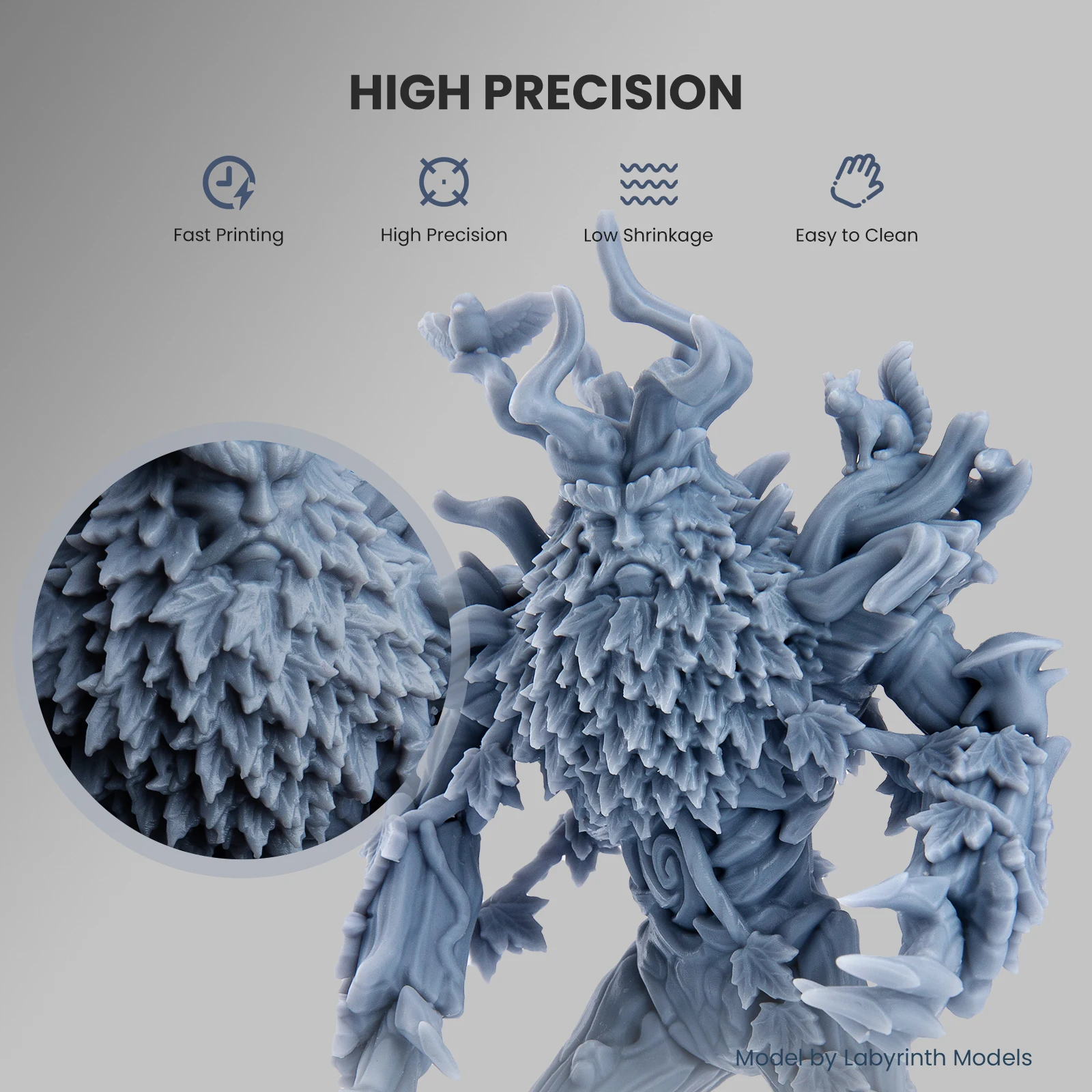 ELEGOO – résine d'impression 3D LCD, polymérisation UV, Standard