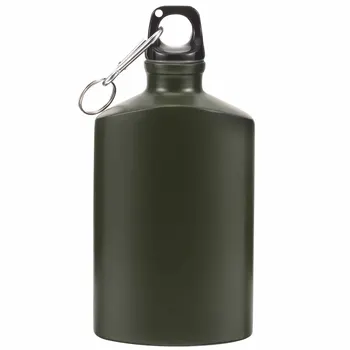 500ml Aluminum Flat Camping Kettle 1