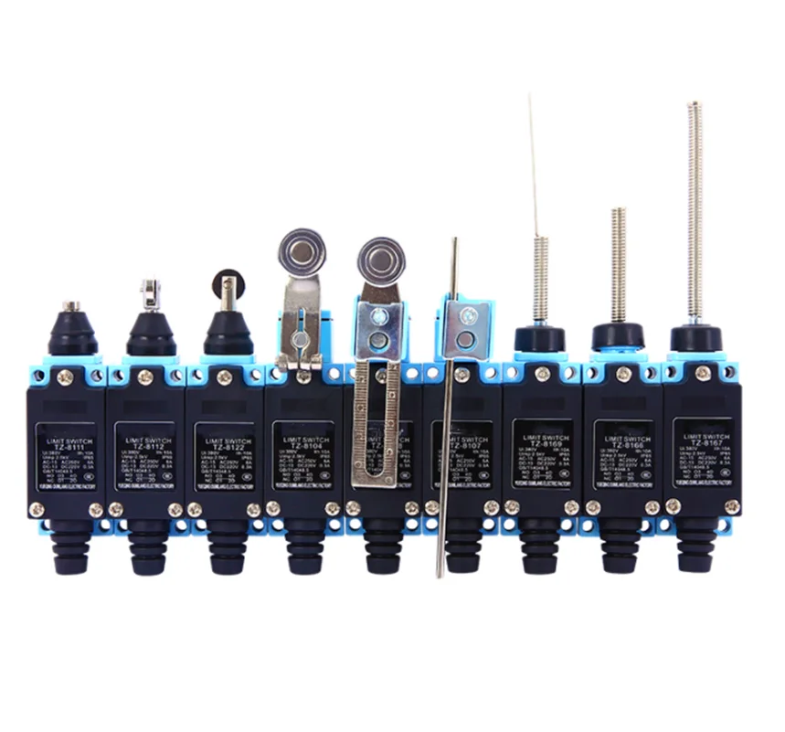 Me Me-8108 Finecorsa Rotativo Rullo Regolabile Mini Finecorsa Tz-8108 Ac250V 5A No Nc 8108 8104 8111 8112 8122 8166 9101