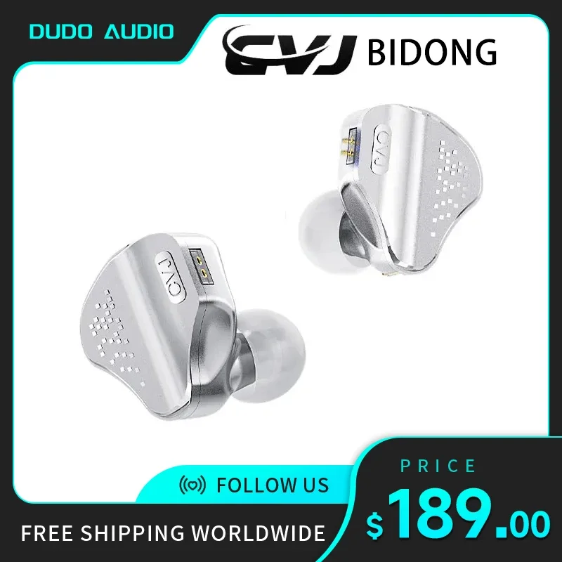 

CVJ Bidong 1DD+6BA 14Units HIFI In-Ear Monitor Earphones Valentine's Day Edition DJ Music Iems 4-in-1 Multi-Cable