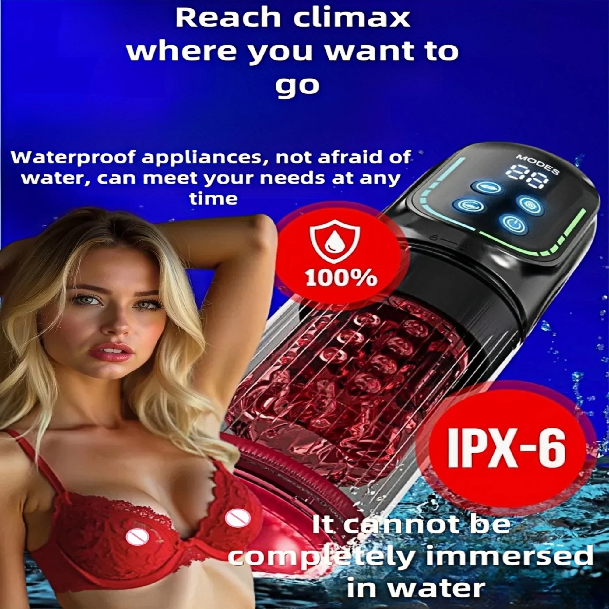 Male electric masturbator Automatic penis masturbator Rotary sucking vibrator masturbator adult sex objects male masturbator male masturbator cup male masturbation aid