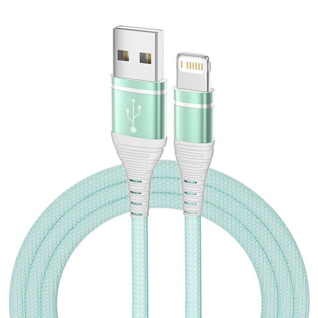 Premium MFI Certified Nylon Braided Lightning Fast Charging Cable