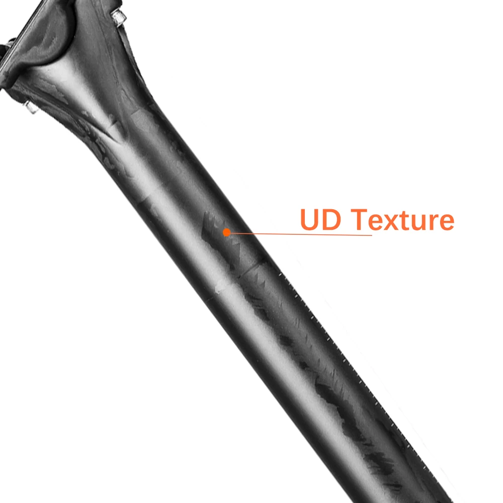 Bike Seat Post ELITAONE Carbon Seatpost MTB/ Road Bike Seatpost 27.2/30.9/31.6MM Seat Tube Mountain Bicycle Seating Cycling Accessories
