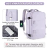 Buylor 40x25x20 Travel Backpack For Women Airplane Cabin Luggage Backpack Carry On 14inch Laptop Backpack Casual SchoolBackpack 4