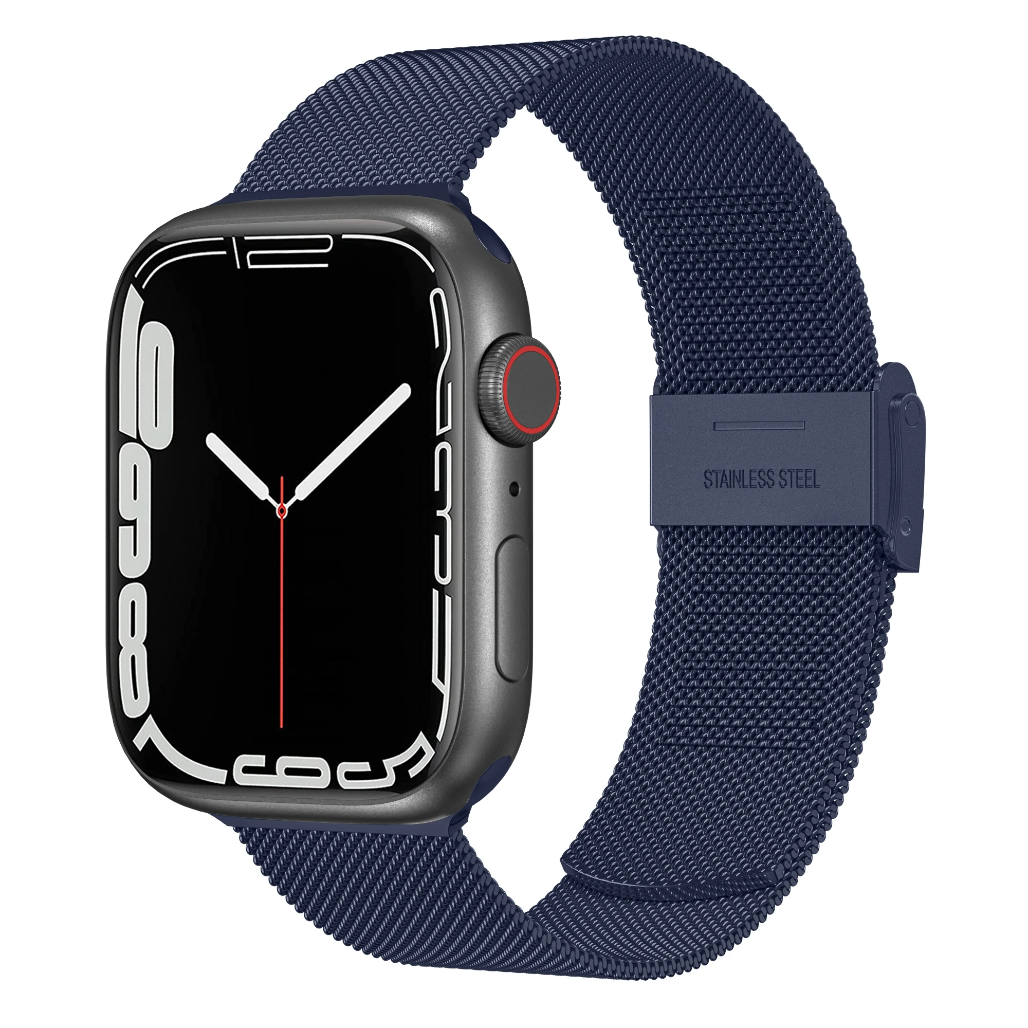 Stainless Steel Metal Strap for Apple Watch - Elegant Bracelet Band