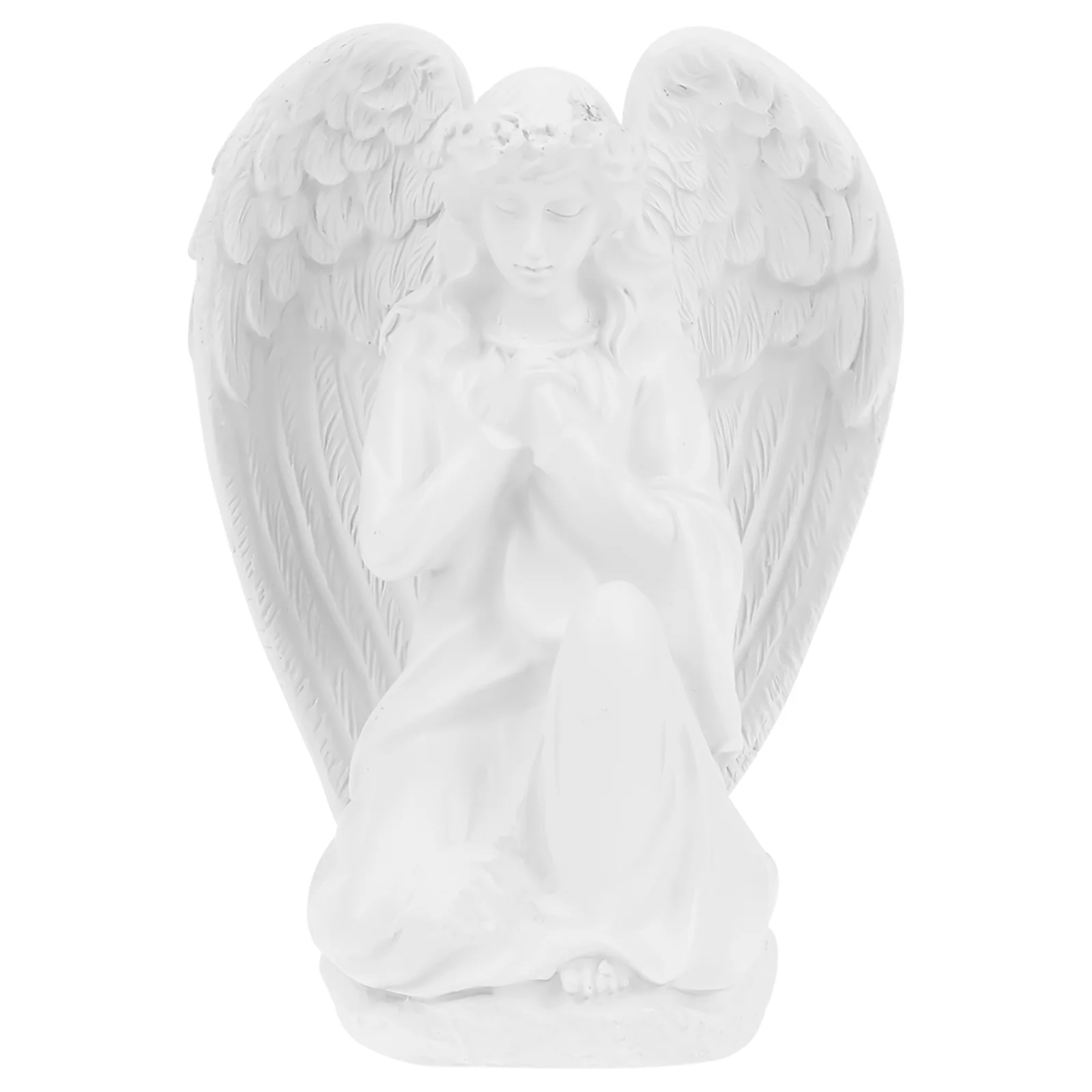 

Praying Figurines Garden Fairy Statue Sculpture with Home Table Ornamentsfor Indoor Outdoor Home Decoration DIY Crafts Gift