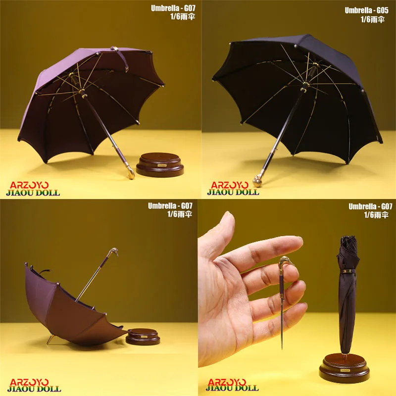 

_ Зонт-солдат масштаба 1/6 с базовой сценой, модель аксессуаров подходит для 12-дюймовых мужских и женских экшн-фигурок