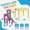 Kids Table and 4 Chairs Toddler Child Party Toys Fun Activity Furniture Play Set