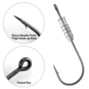 5/10pcs Fishing Weighted Worm Hooks Swimbait Bass Worm Hook for Soft Plastics Lures Jig Head Hooks Freshwater Saltwater 4g 5g 8g 2