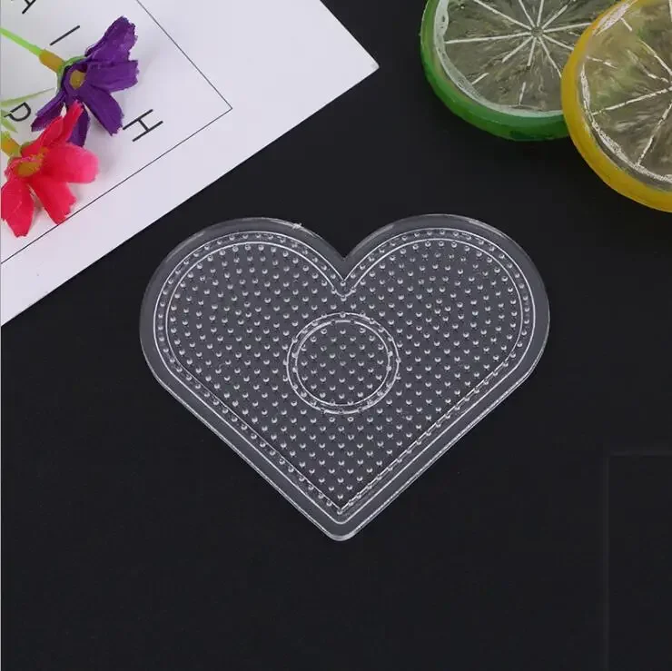 2,6 mm Hama Perlen Stecktafel Transparente Vorlage Board Pixel Art Puzzle Quadratisches Werkzeug DIY Figur Material Board Perler Perlen – Detail 6