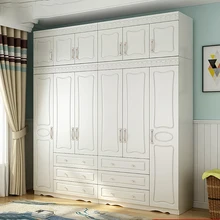  Simple Modern Economic Bedroom Furniture Multi-Functional Wardrobe Clothing Closet 