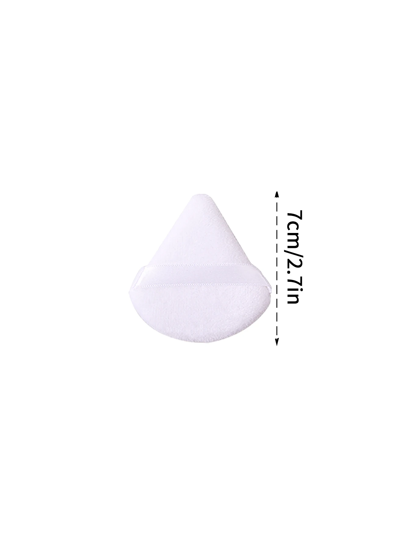 2PCS Triangle Makeup Sponge -Ultra-Soft & Washable -Wet or Dry, Perfect for Loose Powder, Foundation 6