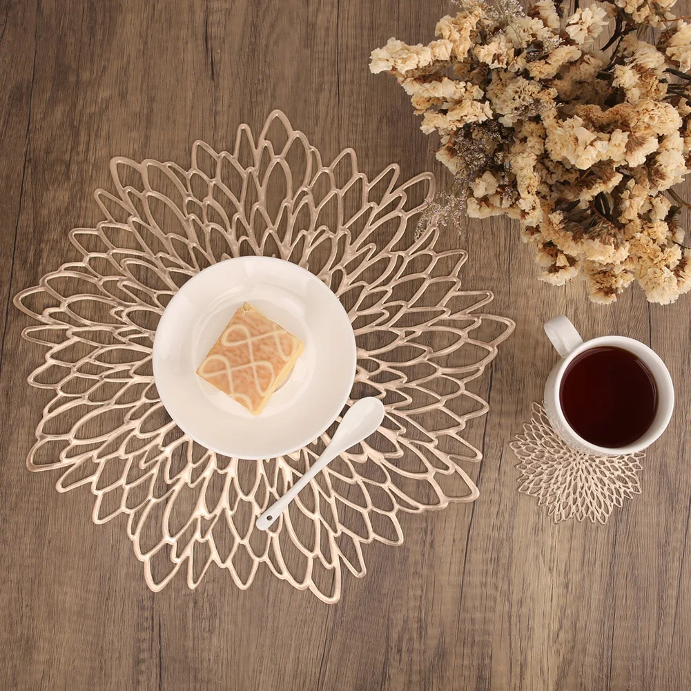 Floral Vinyl Table Mat 6