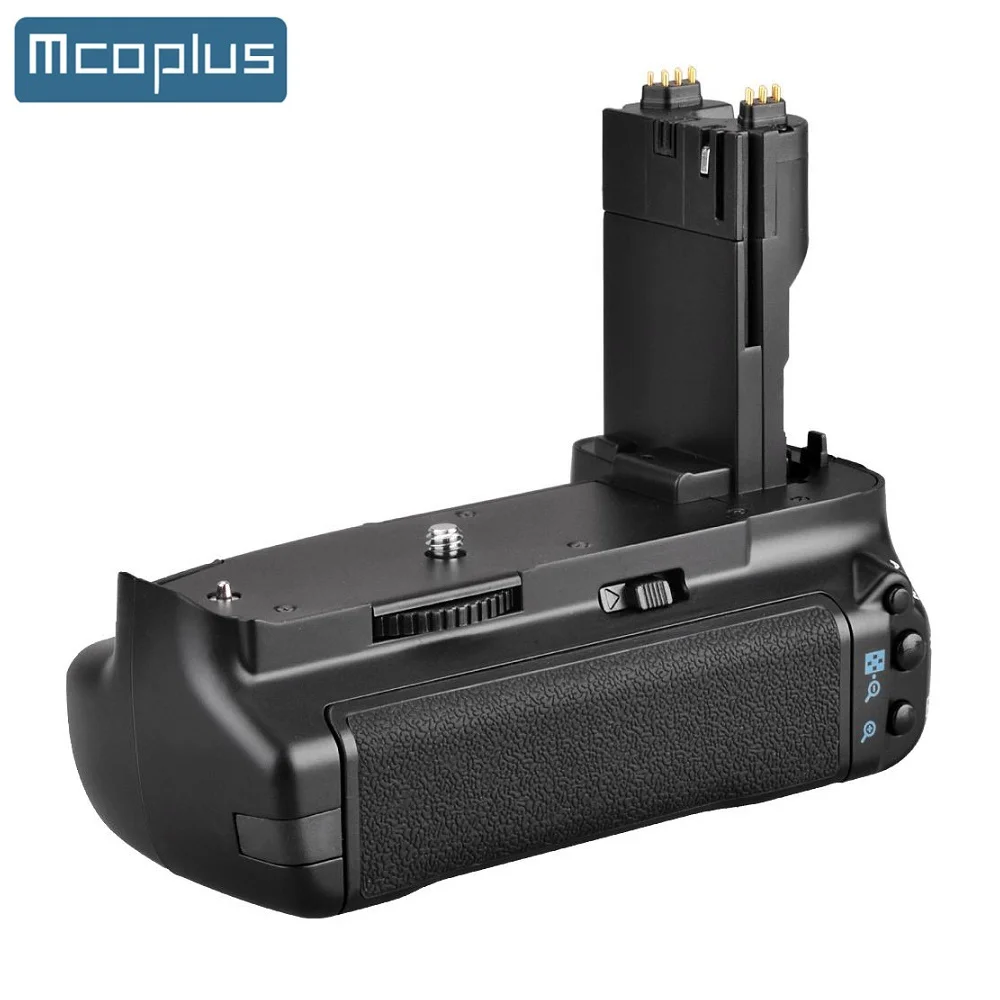 Mcoplus Bg-7D Presa Batteria Verticale Per Sostituzione Fotocamera Canon Eos 7D Dslr Bg-E7/Funziona Con Impugnatura Batteria Lp-E6