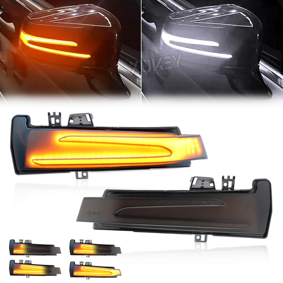 用 W176 用 W246 用 W212 用 W204 用 X156 用 X204 用 W221 用 CLA クラスウインカーライト 互換性が あるサイドミラーライト ターンシグナルライト メルセデスベンツ用 W221 W212 W204 W176 W246 X156 LED点滅ライト  ,ダイナミックシグナル,点滅ライト,ウォーター ... ミラーアセンブリ と互換性のあるベンツ用 W176 W246 W204 W212 W221 C117用 X204 X156用 サイド